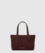 Bolso mediano K/Weave vino windsor